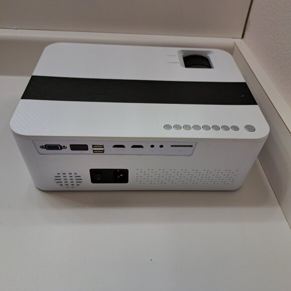 Projector 4K Support with WiFi & Bluetooth,1300ANSI Outdoor Projector Auto Focus - Picture 6 of 8